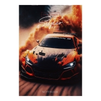 Набор блокнотов А5, 40 листов в клетку на скрепке "Авто", обложка мелованный картон, блок офсет, 4 штуки Набор блокнотов А5, 40 листов в клетку на скрепке "Авто", обложка мелованный картон, блок офсет, 4 штуки