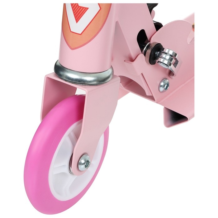 Самокат GRAFFITI &laquo;Кошечка&raquo;, складной, колёса PVC 100 мм