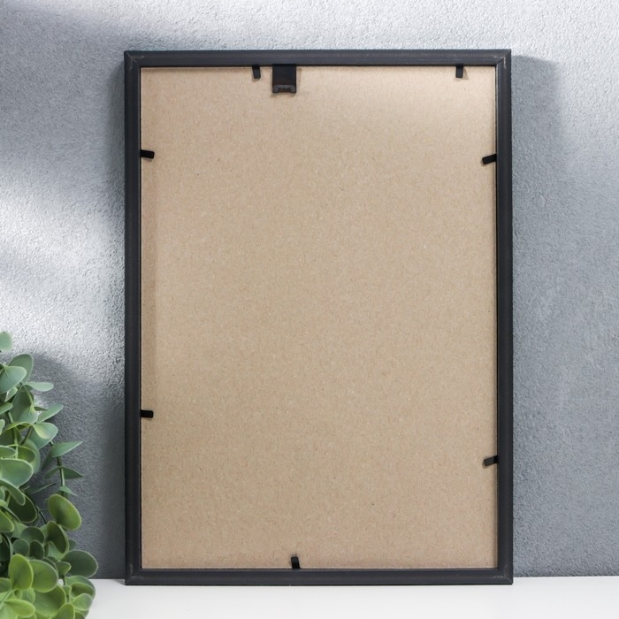 Фоторамка 21х30 см пластик 585 малахит (25/750)