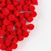 Набор деталей для декора «Бомбошки», 100 шт., размер одной шт. — 1 см, цвет красный Набор деталей для декора «Бомбошки», 100 шт., размер одной шт. — 1 см, цвет красный