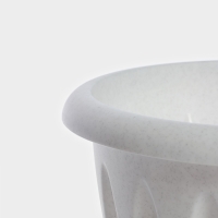 Горшок с поддоном «Фелиция», 3,6 л, цвет мраморный Горшок с поддоном «Фелиция», 3,6 л, цвет мраморный