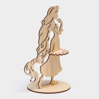 Салфетница деревянная &laquo;Рапунцель&raquo;, 25&times;15&times;13 см