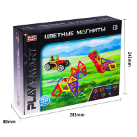 Конструктор магнитный &laquo;Цветные магниты&raquo;, 32 детали