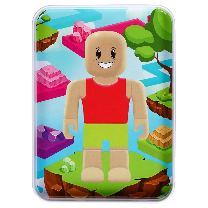 Магнитный набор &laquo;Роблики&raquo;, в жестяной коробке