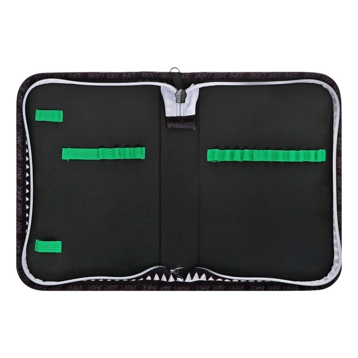 Пенал 1 секция, 133 х 200 х 35 мм, текстильный, Феникс "Глаз дракона" 65674