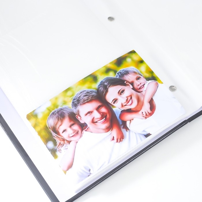 Фотоальбом на 300 фото 10х15 см "Цветок" золото 33,5х17,5х5 см