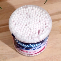 Ватные Day Spa палочки в стакане роз. 200 шт Ватные Day Spa палочки в стакане роз. 200 шт