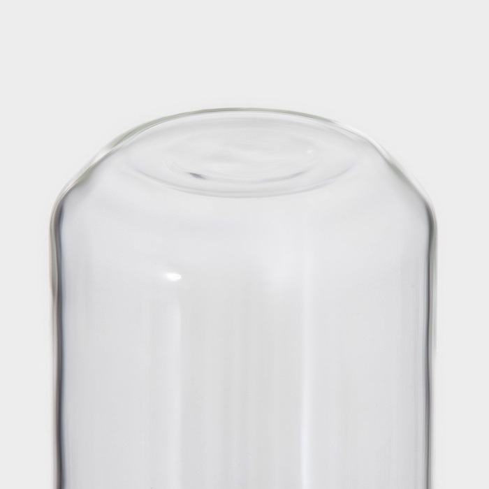 Стаканы «Брук», 450 мл, 7,5×15 см, набор 2 шт, стекло, прозрачные Стаканы «Брук», 450 мл, 7,5×15 см, набор 2 шт, стекло, прозрачные