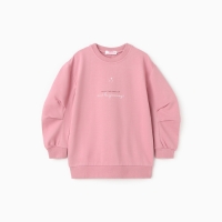 Платье для девочки, цвет тёмно-розовый, рост 116 см