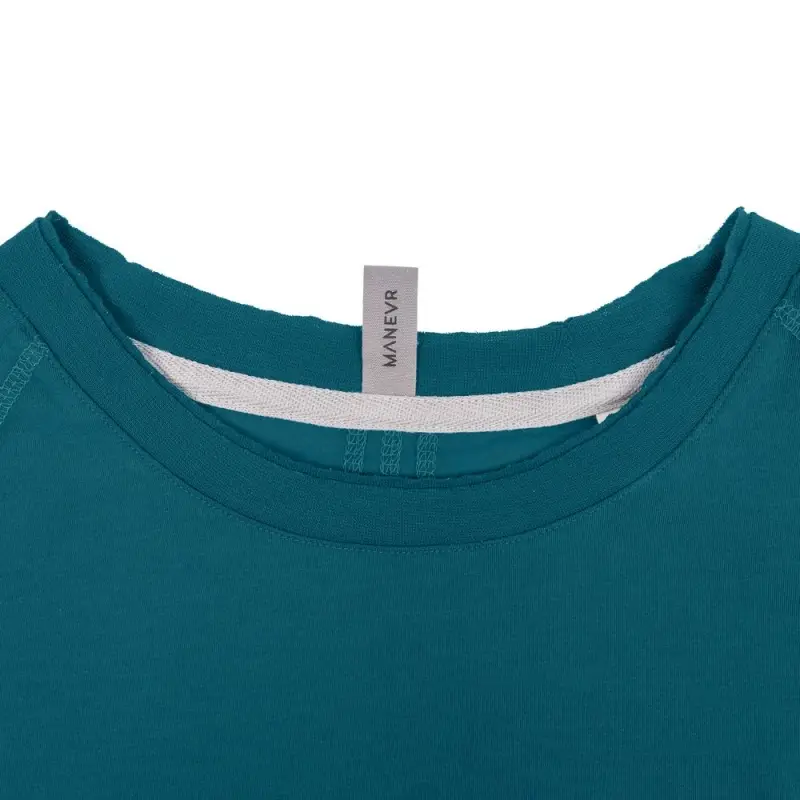 Футболка Vozduh, темно-бирюзовая, размер S