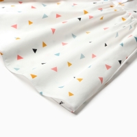 Платье детское с воротником KAFTAN р.34 (122-128 см) белый