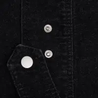 Куртка джинсовая O2, черная, размер XS/S