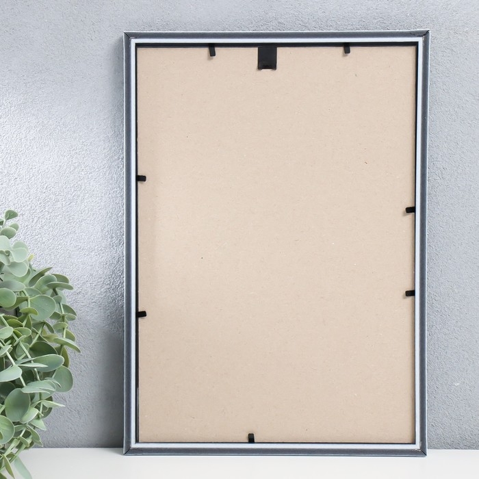 Фоторамка пластик Фоторамка пластик "Радуга" 21х30 см, белый