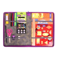 Папка-пенал для труда А4, 340 х 240 х 30 мм, с ручкой, молния вокруг, наполнение 27 предметов, Calligrata,"Бабочки", ламинированный картон (объемный 3D-рисунок с эффектом металлика) Папка-пенал для труда А4, 340 х 240 х 30 мм, с ручкой, молния вокруг, наполнение 27 предметов, Calligrata,"Бабочки", ламинированный картон (объемный 3D-рисунок с эффектом металлика)