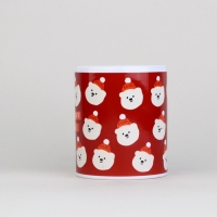 Новый год. Кружка белая керамическая &laquo;Мишка&raquo;, 320 мл