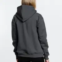 Толстовка на молнии с капюшоном Siverga Heavy 2.0, темно-серая (графит), размер 4XL