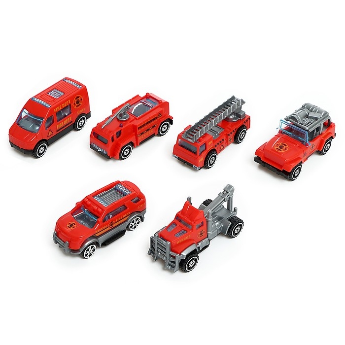 Набор машин &laquo;Пожарная служба&raquo;, 16 шт
