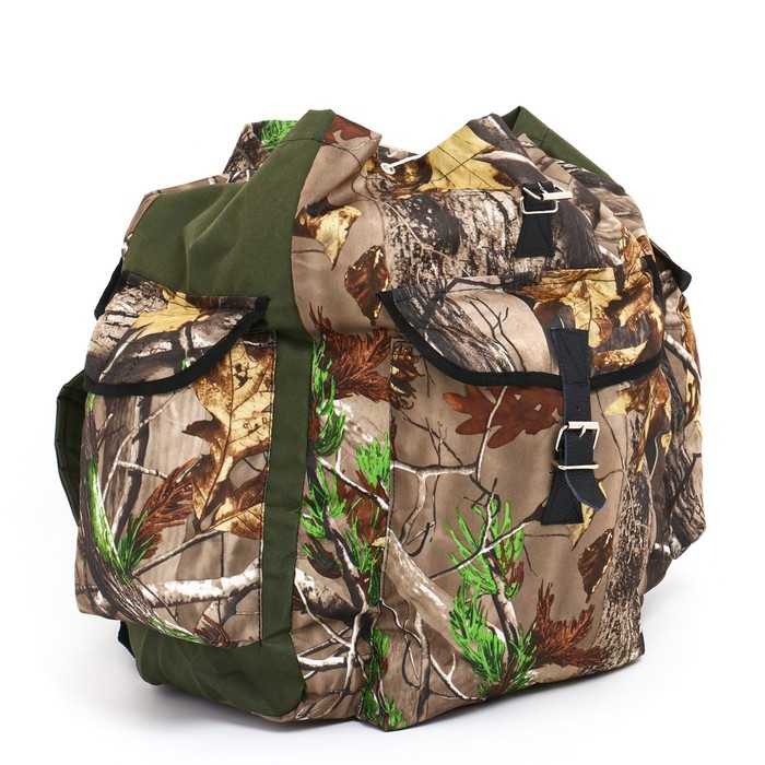 Рюкзак МИКС "Шанс" 40 л., камуфляж, прорезиненный