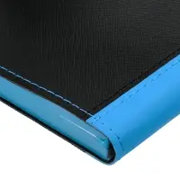 Ежедневник Nice Twice, недатированный, черный с голубым Ежедневник Nice Twice, недатированный, черный с голубым