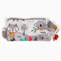 Книжка-шуршалка мягкая «Слоник Эли», Крошка Я Книжка-шуршалка мягкая «Слоник Эли», Крошка Я