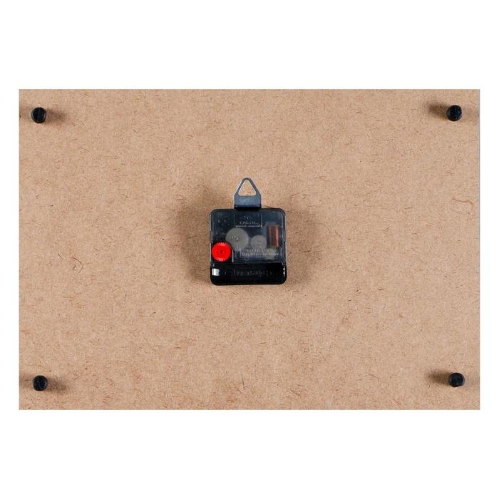 Часы-картина настенные, серия: Животный мир, "Лебеди", 25 х35 см