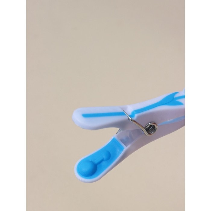 Прищепки бельевые &laquo;Тюльпаны&raquo;, 8,5 см, 12 шт, цвет МИКС