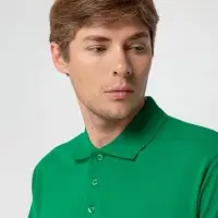 Рубашка поло мужская Summer 170 ярко-зеленая, размер XXL