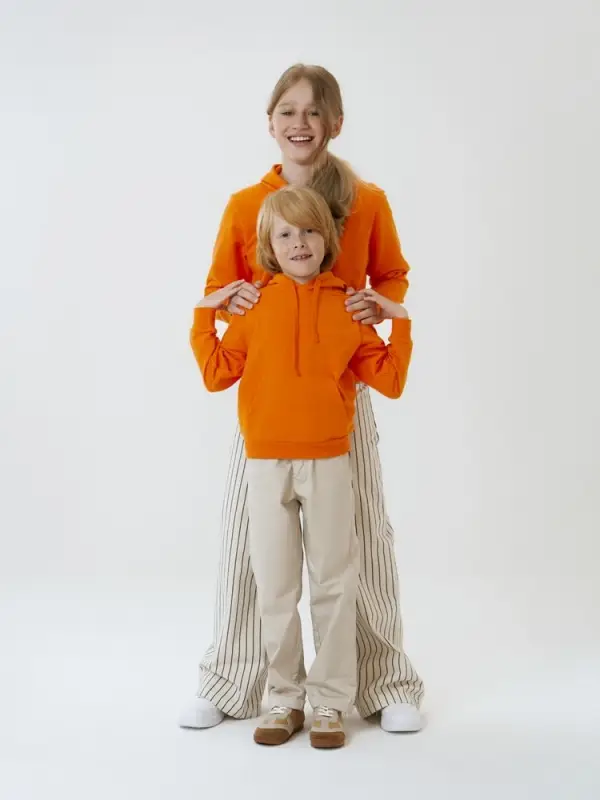 Худи детское Kirenga Kids 2.0, оранжевое, 10 лет