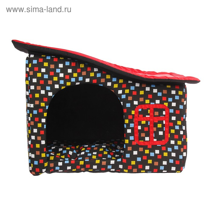 Дом-будка 50 х 35 х 40 см, микс Дом-будка 50 х 35 х 40 см, микс