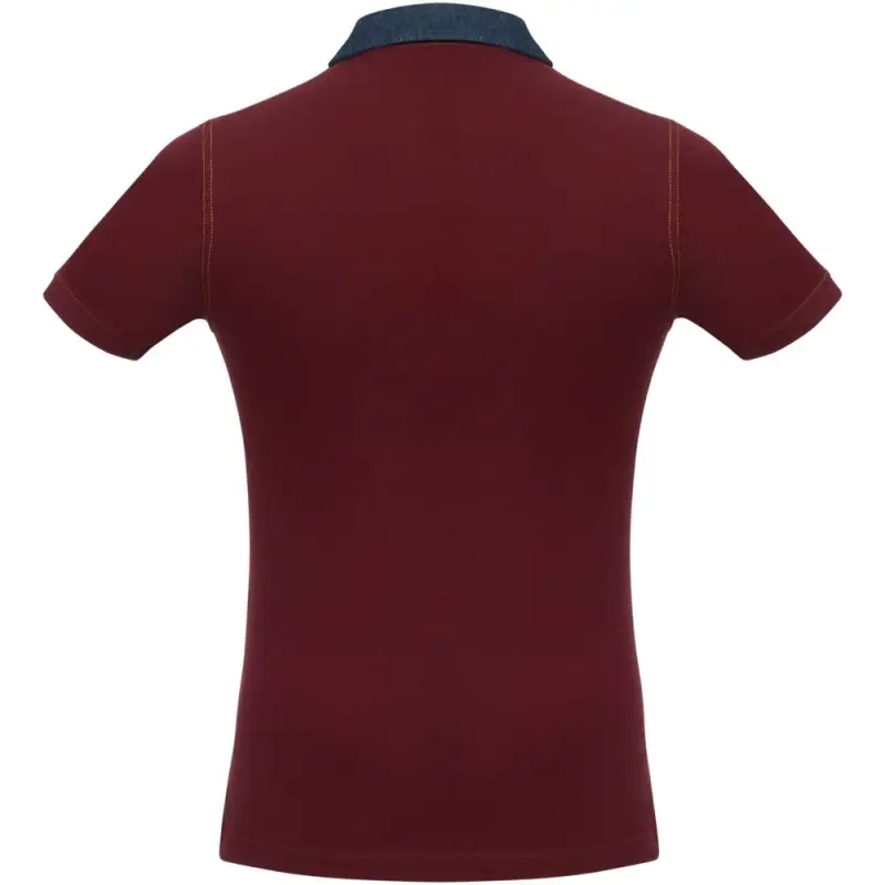 Рубашка поло мужская DNM Forward бордовая, размер S