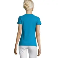 Футболка женская Regent Women ярко-бирюзовая, размер M