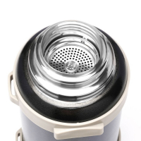 Термос, 3.2 л, Volume "Мастер К", с двумя кружками и ситечком, сохраняет тепло 72 ч, чёрный Термос, 3.2 л, Volume "Мастер К", с двумя кружками и ситечком, сохраняет тепло 72 ч, чёрный