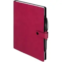 Ежедневник Strep Front на заказ, недатированный, малиновый