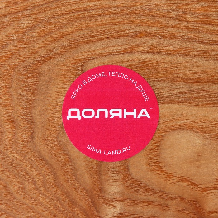 Поднос для завтрака Доляна &laquo;Заря&raquo;, 30&times;20 см, бамбук