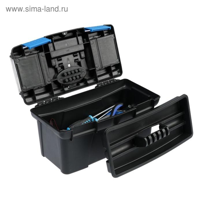 Набор инструментов в ящике ТУНДРА, универсальный, 64 предмета