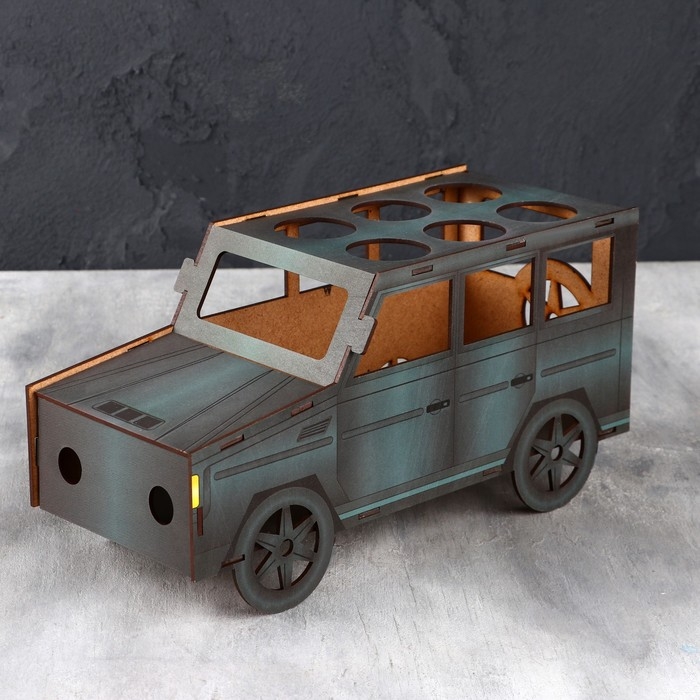 Органайзер для бутылок "Для друзей", машина, 33 х 17 см