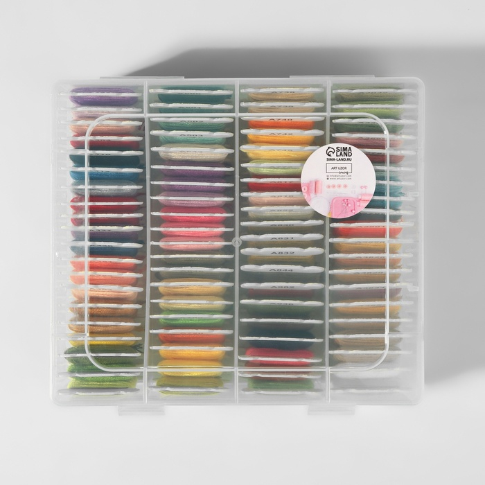 Набор ниток мулине «Ассорти», 4 ± 0,3 м, 80 шт Набор ниток мулине «Ассорти», 4 ± 0,3 м, 80 шт