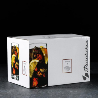 Набор стаканов &laquo;Радуга&raquo;, 390 мл, 6 шт