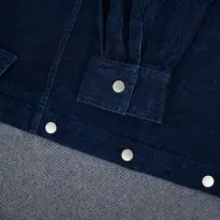 Куртка джинсовая O1, темно-синяя, размер 3XL/4XL