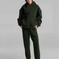 Худи Kulonga Oversize, темно-зеленый хаки, размер ХS/S