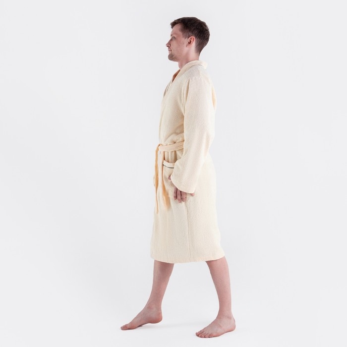 Халат махровый мужской &laquo;Муж лучший&raquo; размер 56-58