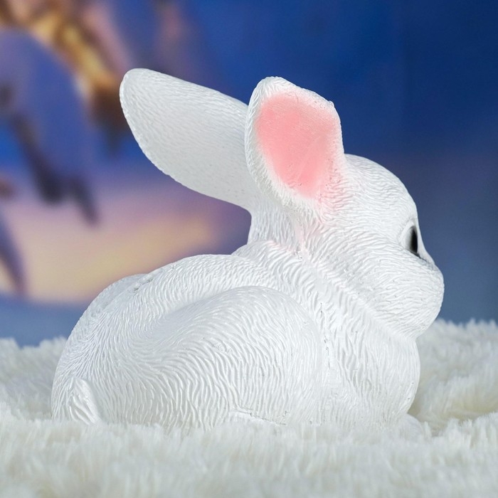 Копилка Копилка "Зайчик" белый, 18х11х15см