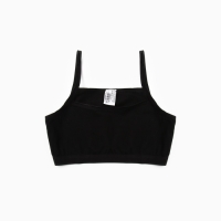 Топ для девочки, цвет черный, р-р 34