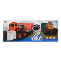 Грузовик металлический &laquo;Самосвал&raquo;, инерция, с элементами из пластика, цвет жёлтый