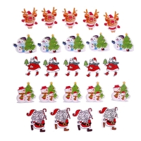 Набор для декора &laquo;Новый год&raquo; 24 шт., МИКС