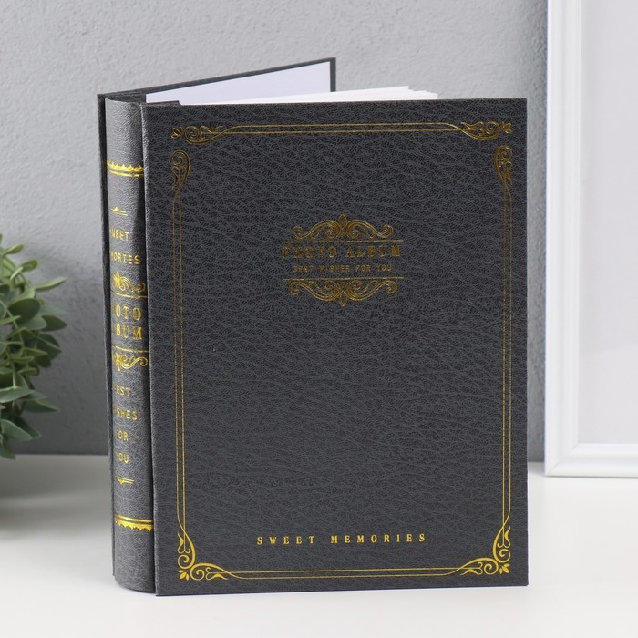 Фотоальбом на 200 фото 10х15 см "Классические узоры" МИКС 5,5х20,8х26,5 см