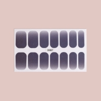 Плёнки для маникюра, 14 шт, с блёстками, цвет графитовый Плёнки для маникюра, 14 шт, с блёстками, цвет графитовый