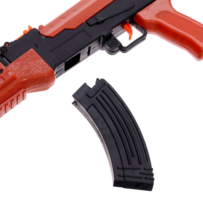 Автомат «АК-47», стреляет присосками и шариками Автомат «АК-47», стреляет присосками и шариками