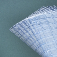 Набор листов для монет, формат "Оптима", 10 листов 200 х 250 мм, на 48 ячеек 28 х 28 мм