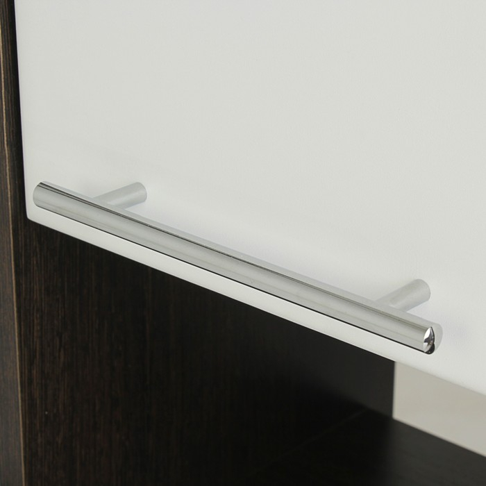 Пенал для ванной комнаты "Венге 30" белый, 30 х 25,5 х 190 см